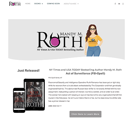 Mandy Roth's Website 1
